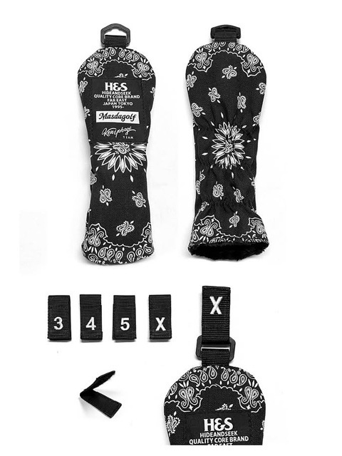 Hide and Seek 「HideandSeek×Masdagolf×KenYahagi Golf HEAD COVER