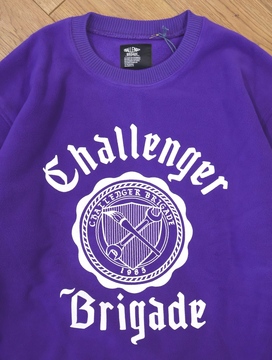 CHALLENGER 「COLLEGE C/N FLEECE」 クルーネックフリース