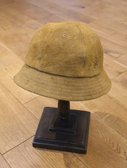 RADIALL 「MUSCLE SHOALS - BOWL HAT」 レザー ボウルハット