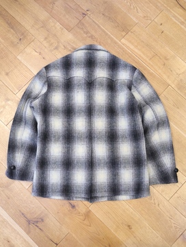 MASSES 「WESTERN COAT」 オンブレーチェック ウエスタンコート