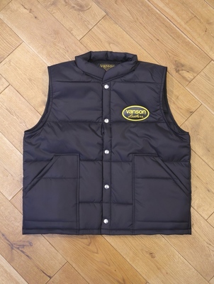 MASSES × VANSON 「VANSON × MASSES NYLON VEST」 パデットベスト